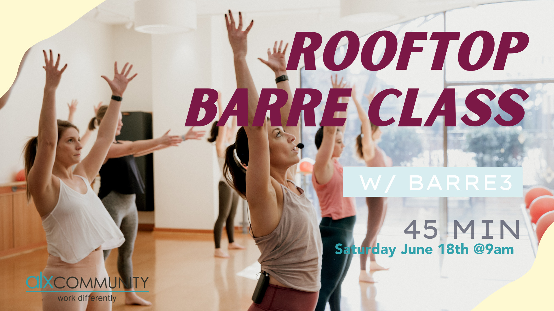 Barre3 Event